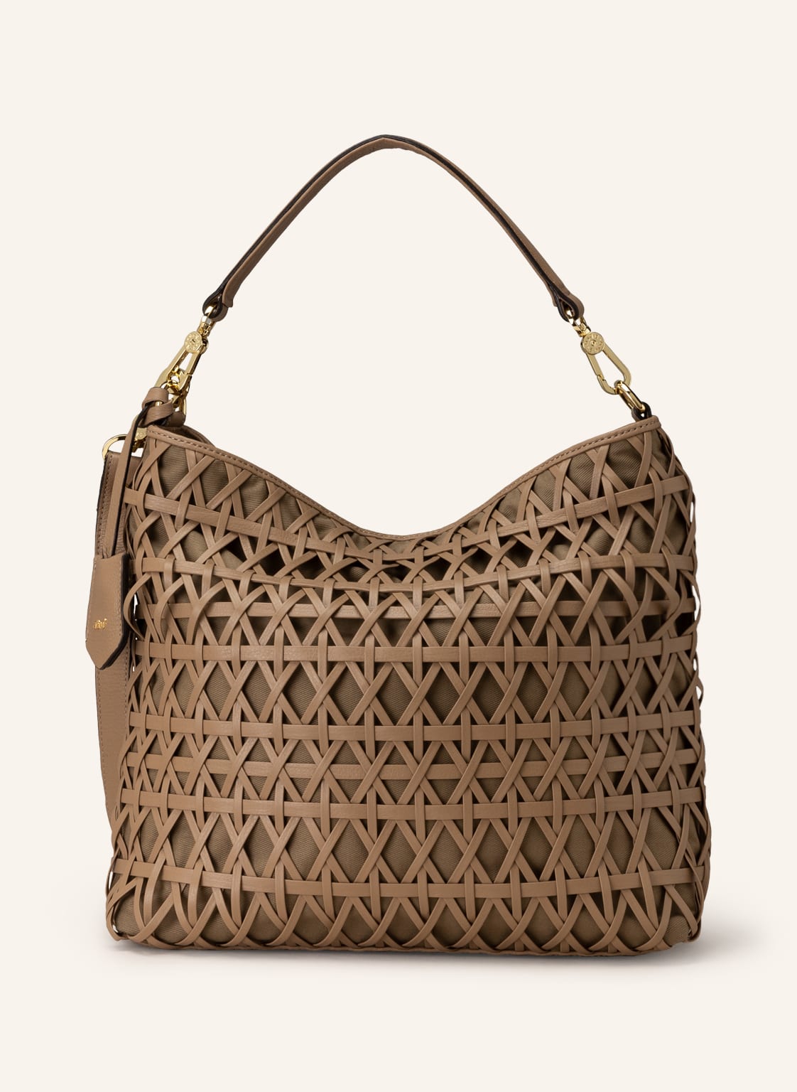 Image of Abro Hobo-Bag Lara beige