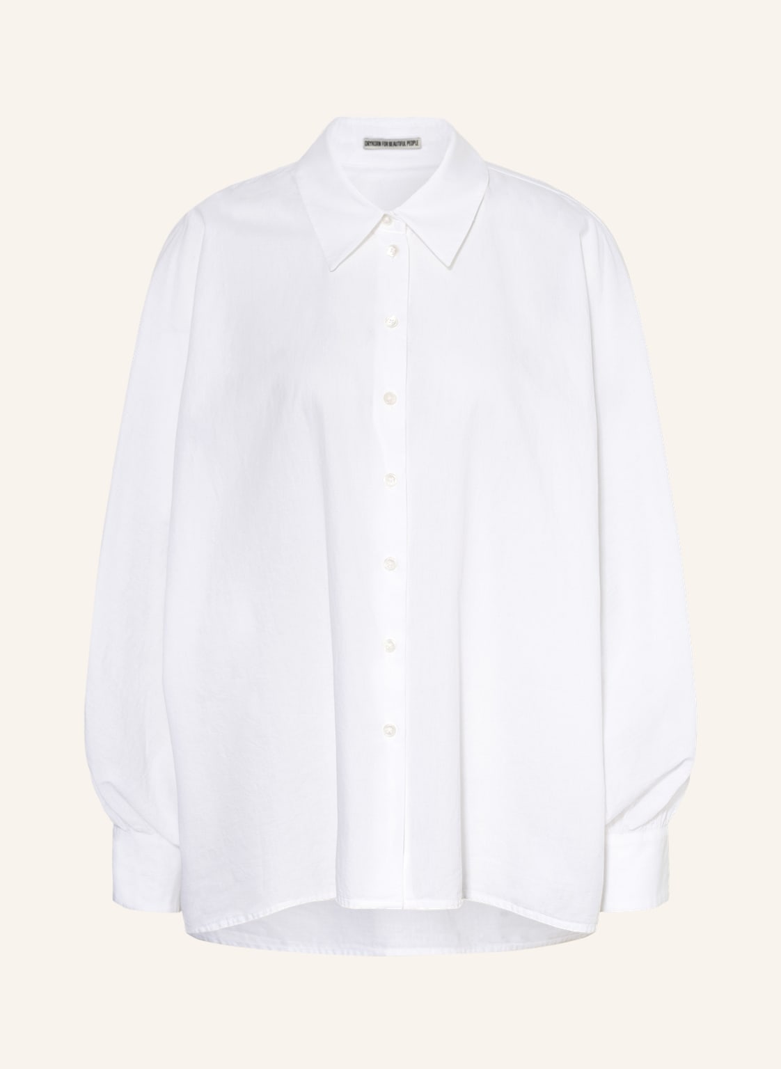 Image of Drykorn Oversized-Hemdbluse Moyala weiss