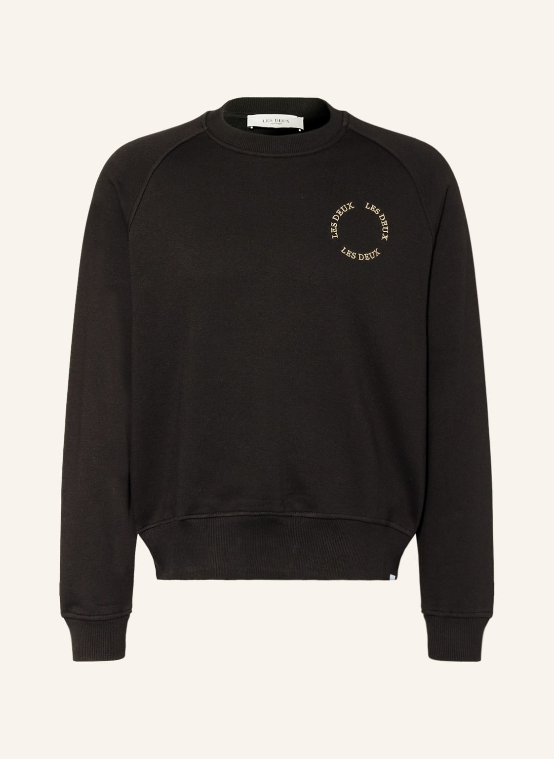 Image of Les Deux Sweatshirt Circle schwarz