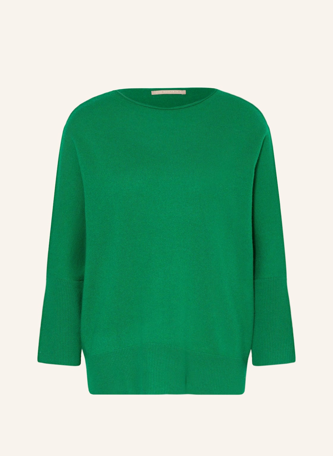 Image of (The Mercer) N.Y. Oversized-Pullover Aus Cashmere gruen