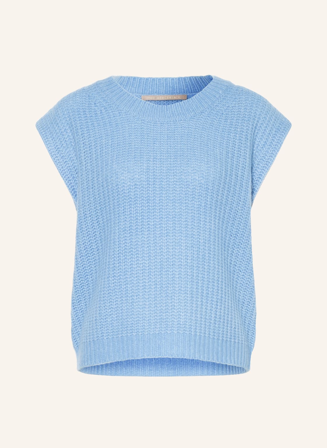 Image of (The Mercer) N.Y. Pullunder Mit Cashmere blau