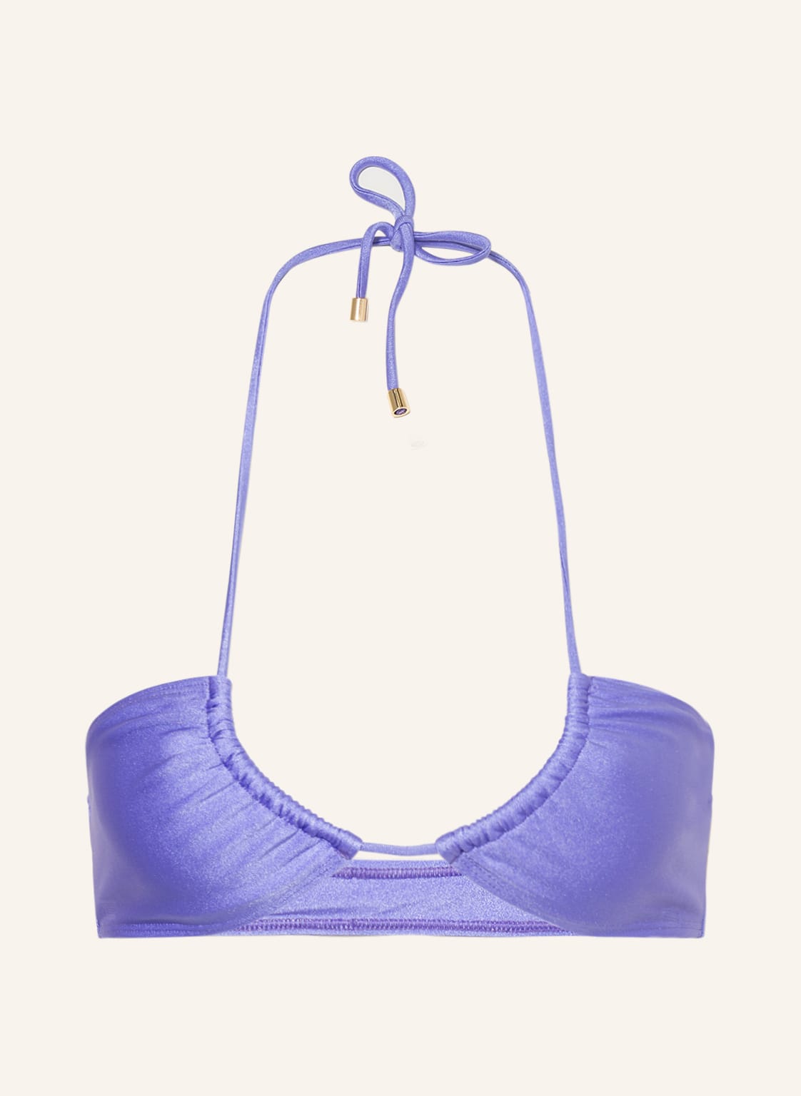 Image of Janthee Berlin Triangel-Bikini-Top Kelly violett