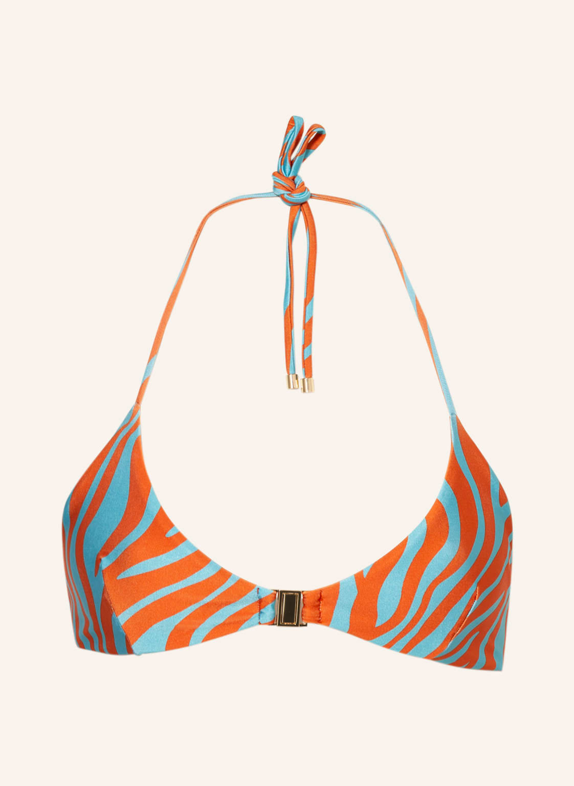 Image of Janthee Berlin Triangel-Bikini-Top Mahra orange