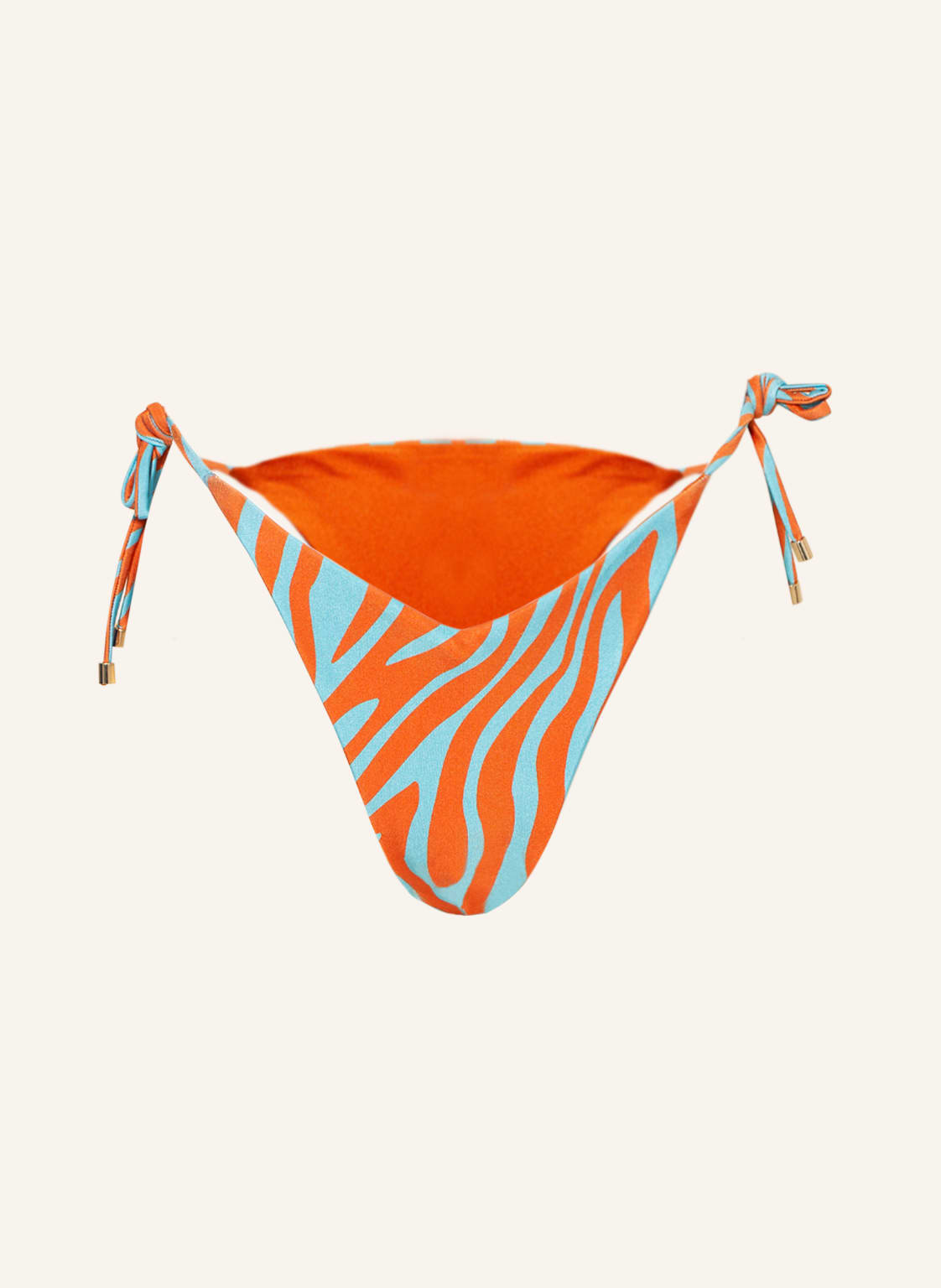 Image of Janthee Berlin Triangel-Bikini-Hose Josy Bottom orange