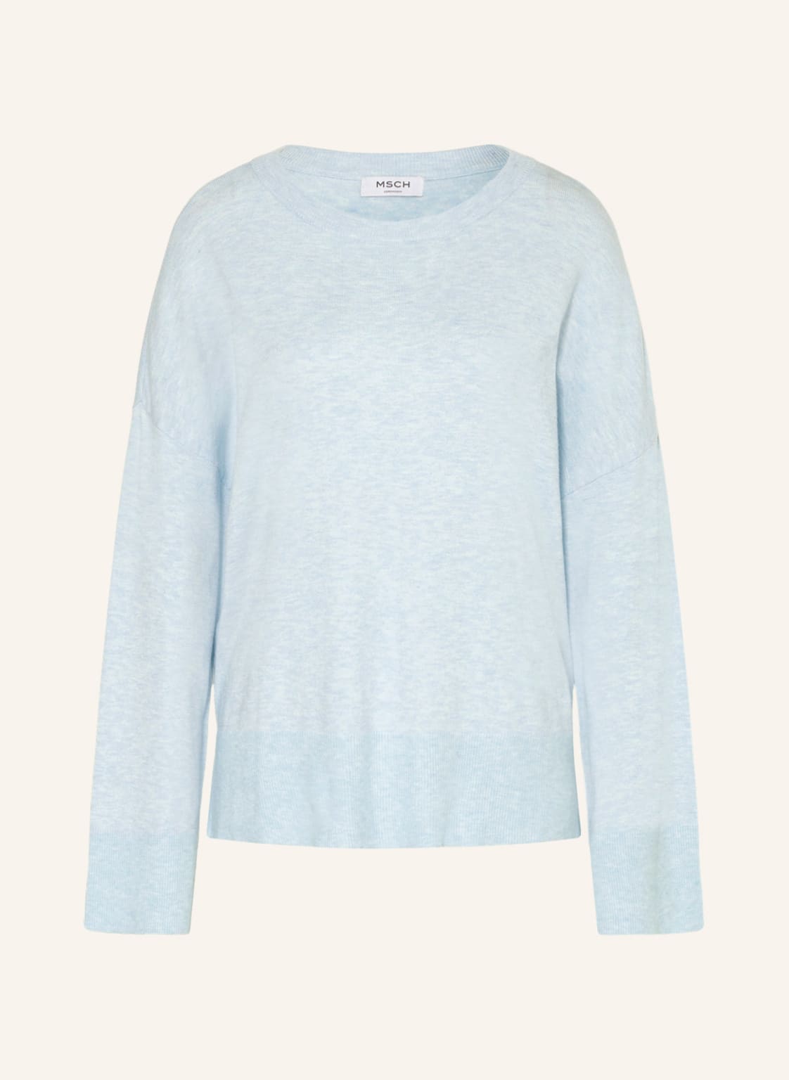 Image of Moss Copenhagen Pullover Mschdalinda Rachelle blau