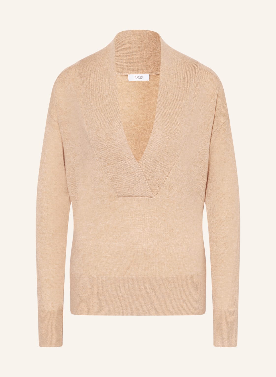 Image of Reiss Cashmere-Pullover Amelia braun