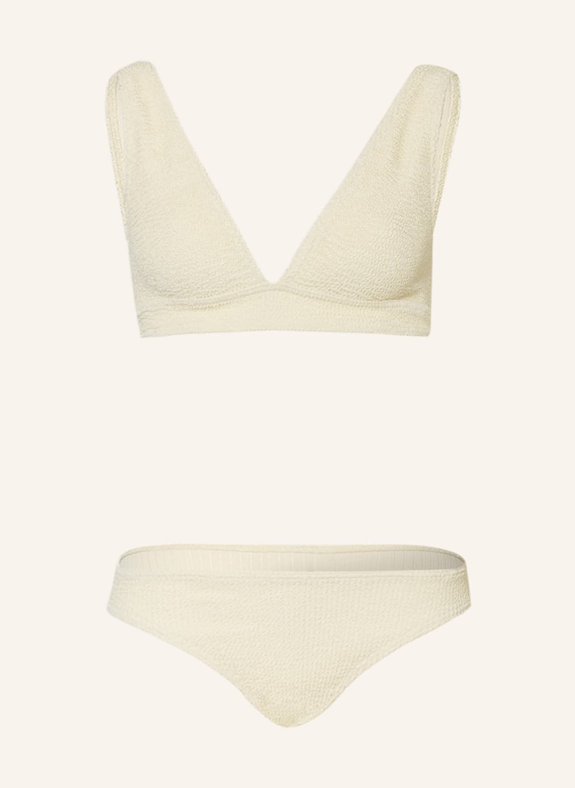 Image of Sorbet Island Bralette-Bikini Aqua beige