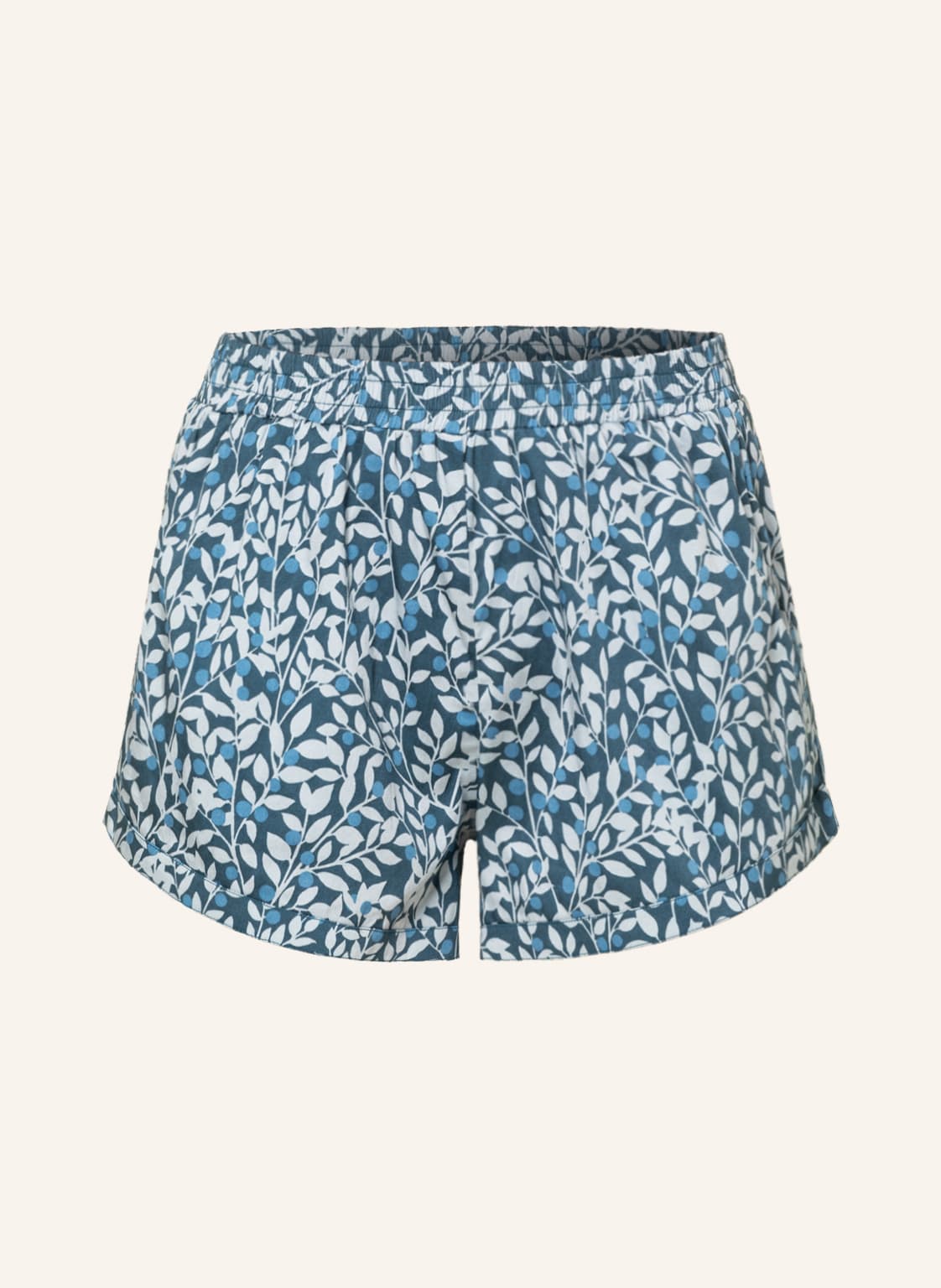 Image of Essenza Schlafshorts Xava Lenthe blau
