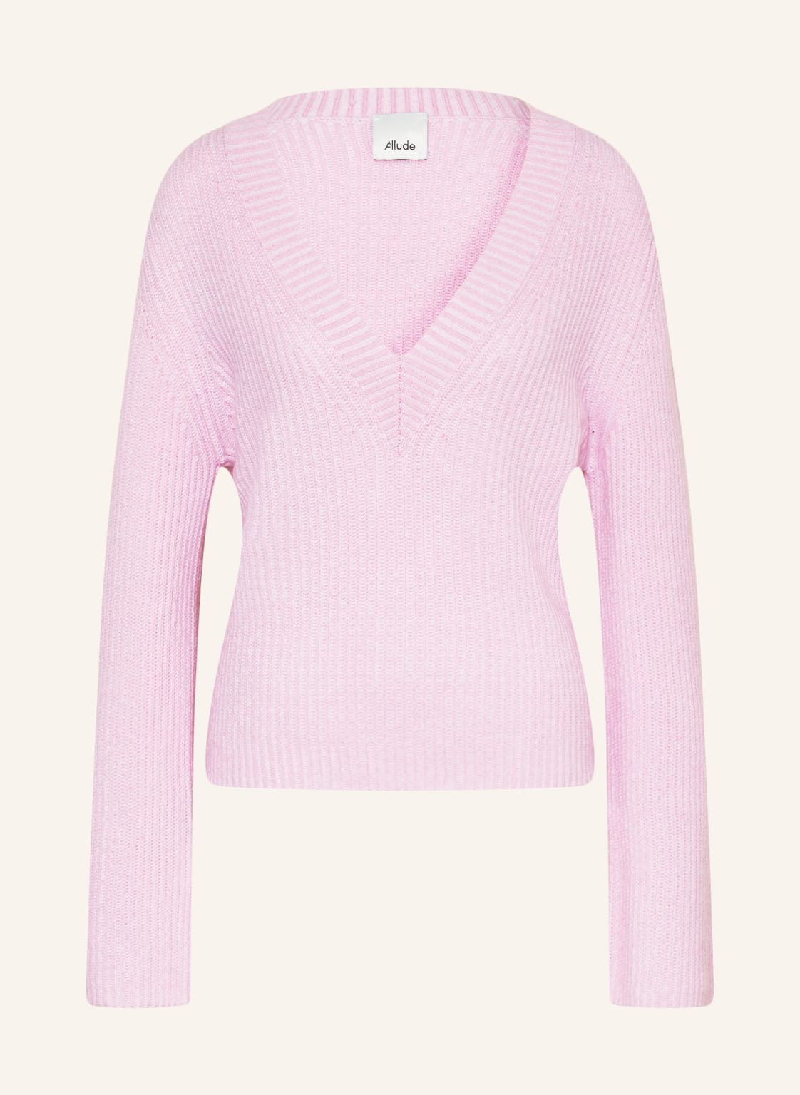 Image of Allude Cashmere-Pullover rosa