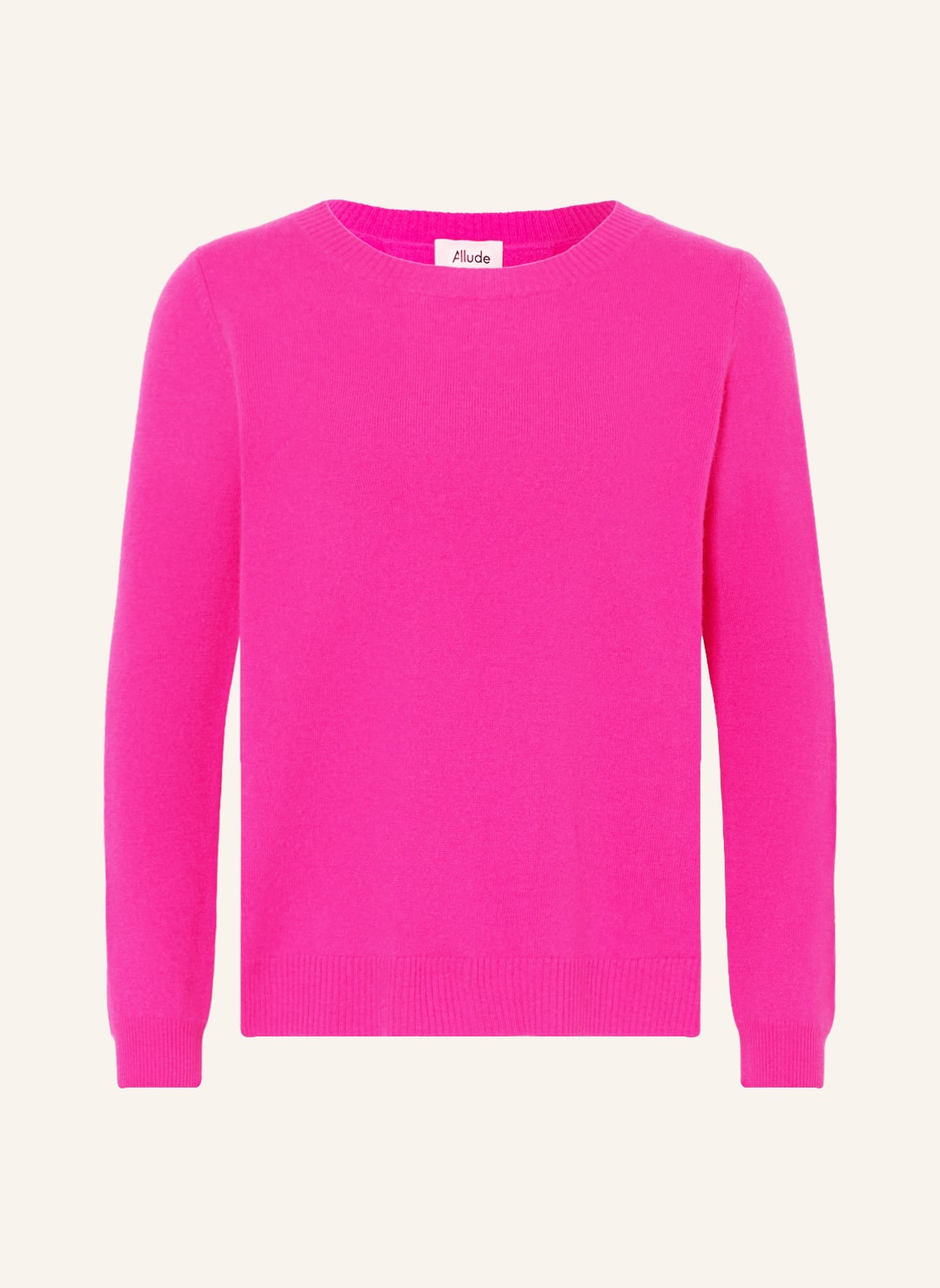 Image of Allude Pullover Mit Cashmere pink