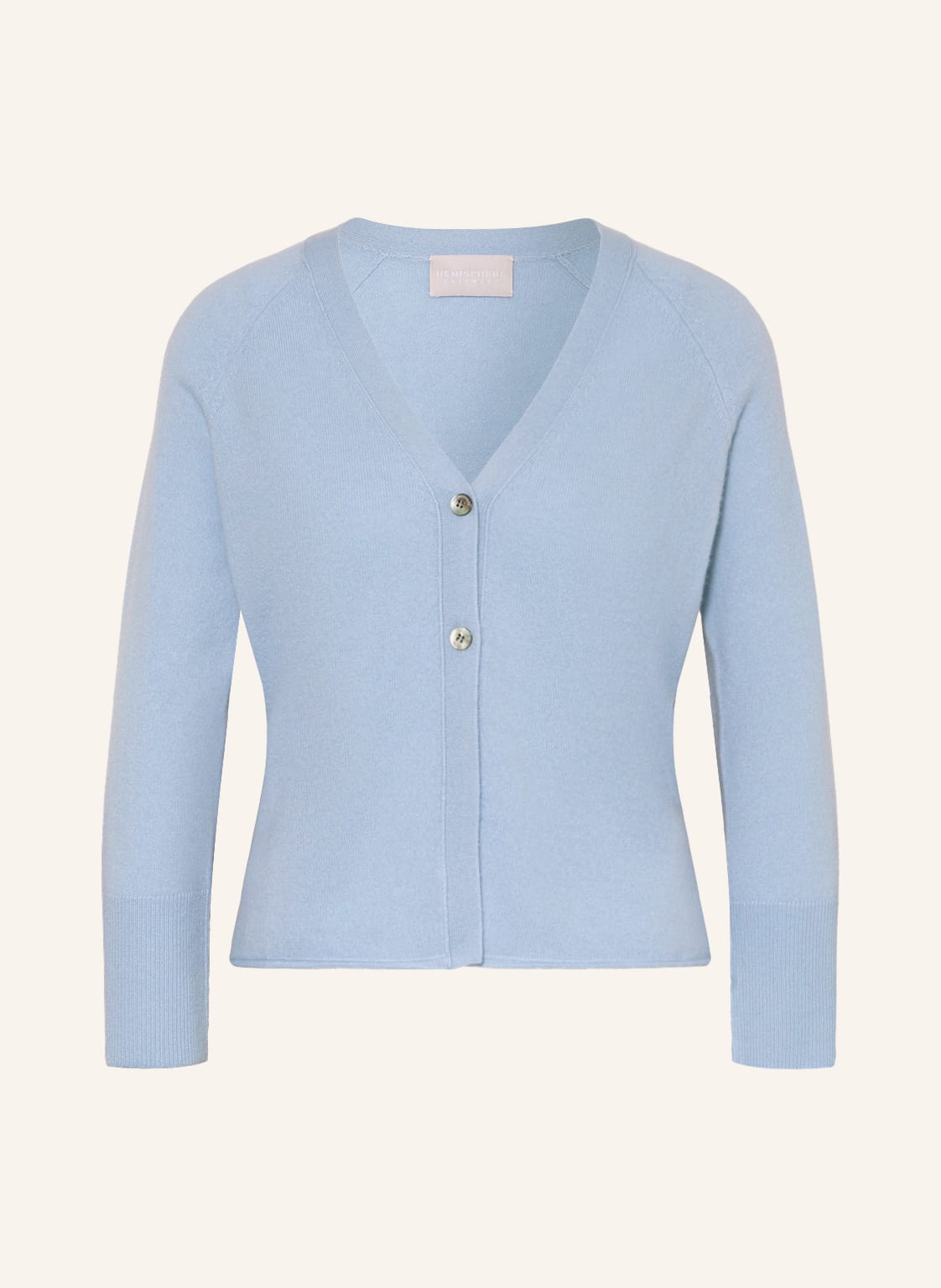 Image of Hemisphere Strickjacke Aus Cashmere blau