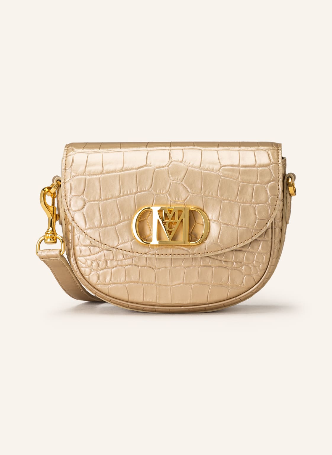 Image of Mcm Umhängetasche Mode Travia gold