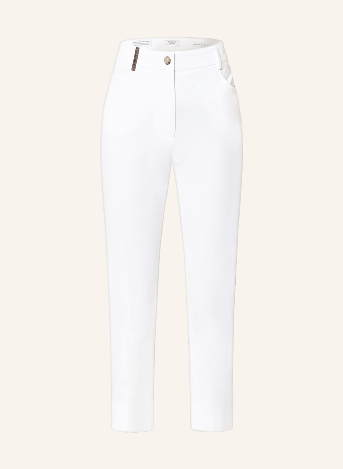 Image of Peserico 7/8-Chino weiss