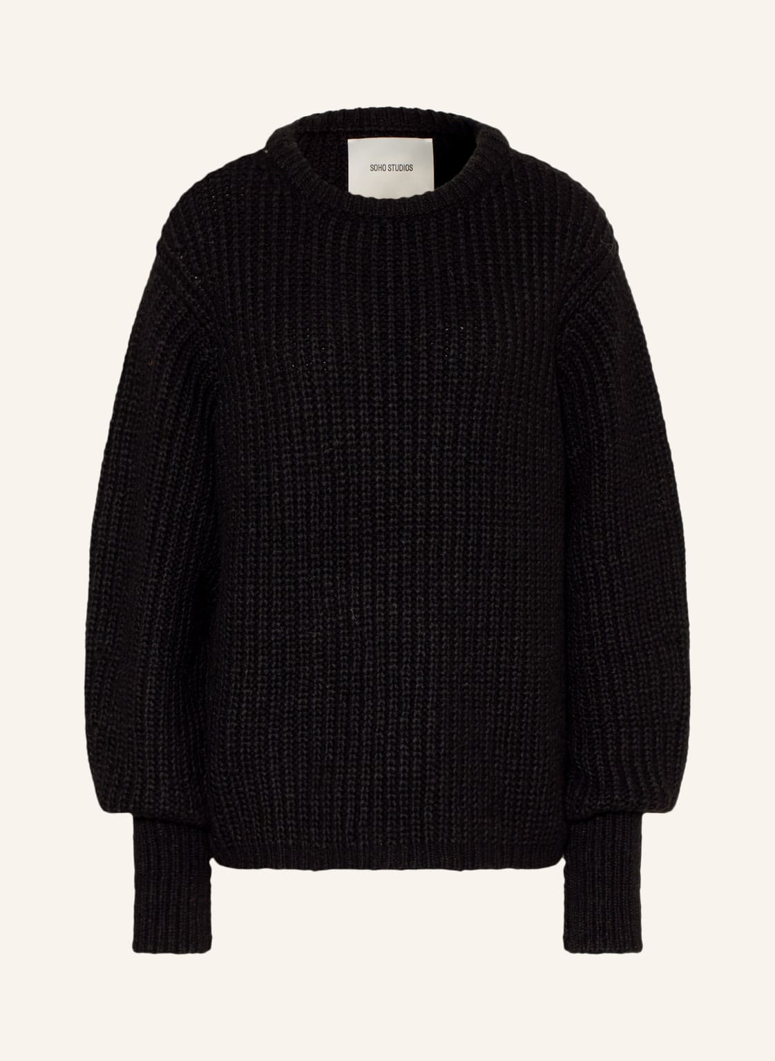 Image of Hey Soho Pullover Ida Mit Alpaka schwarz