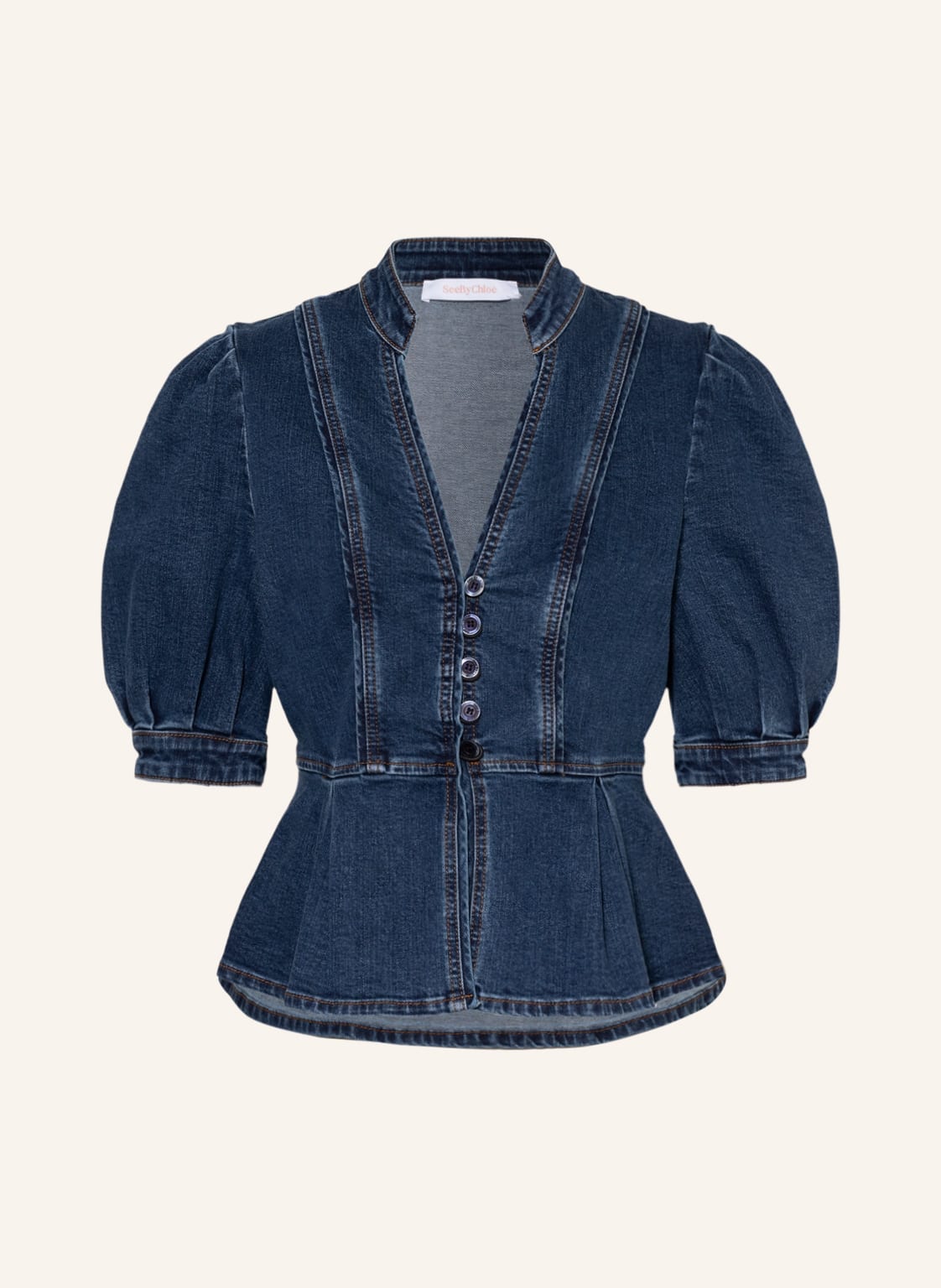 Image of See By Chloé Blusenshirt blau