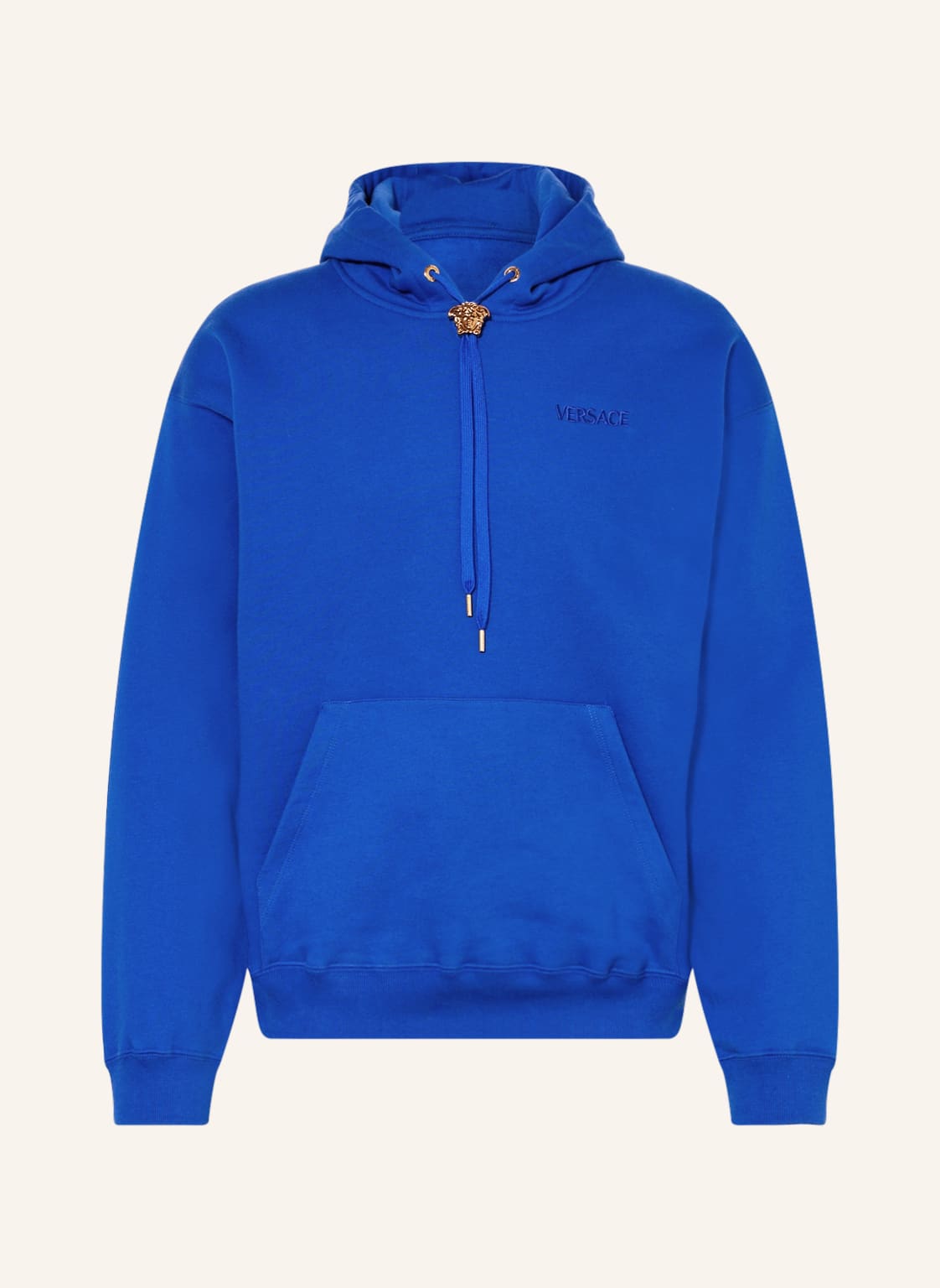 Image of Versace Hoodie Medusa blau