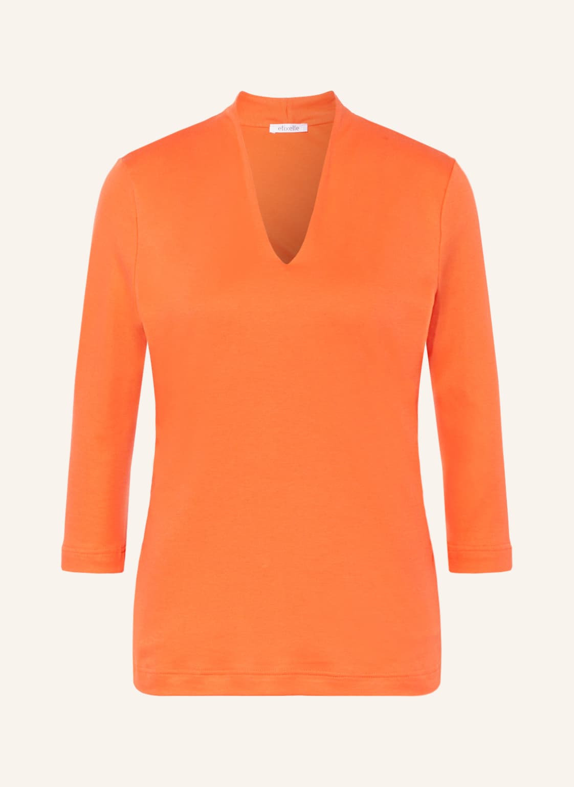 Image of Efixelle Shirt Mit 3/4-Arm orange