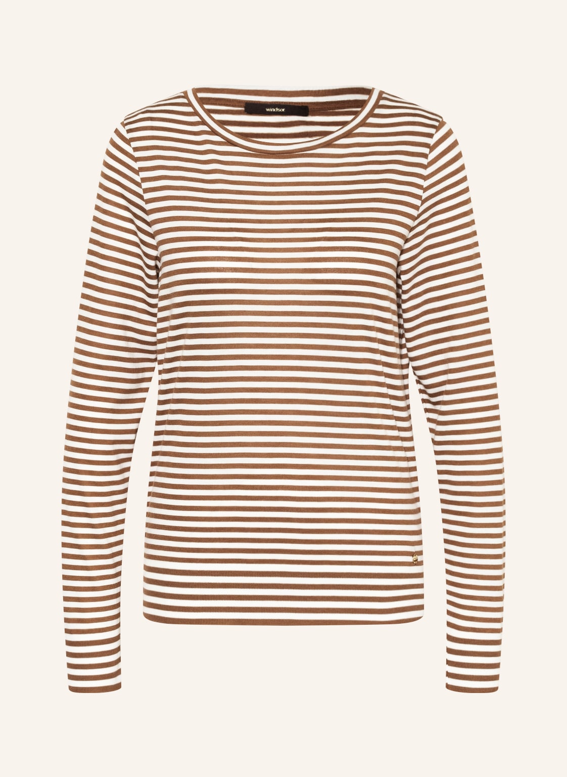 Image of Windsor. Longsleeve braun