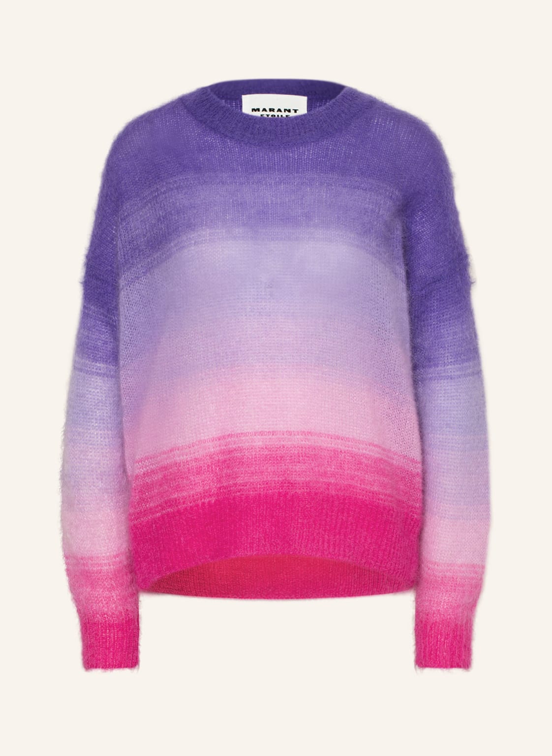 Image of Isabel Marant Étoile Pullover Drussell Mit Mohair pink