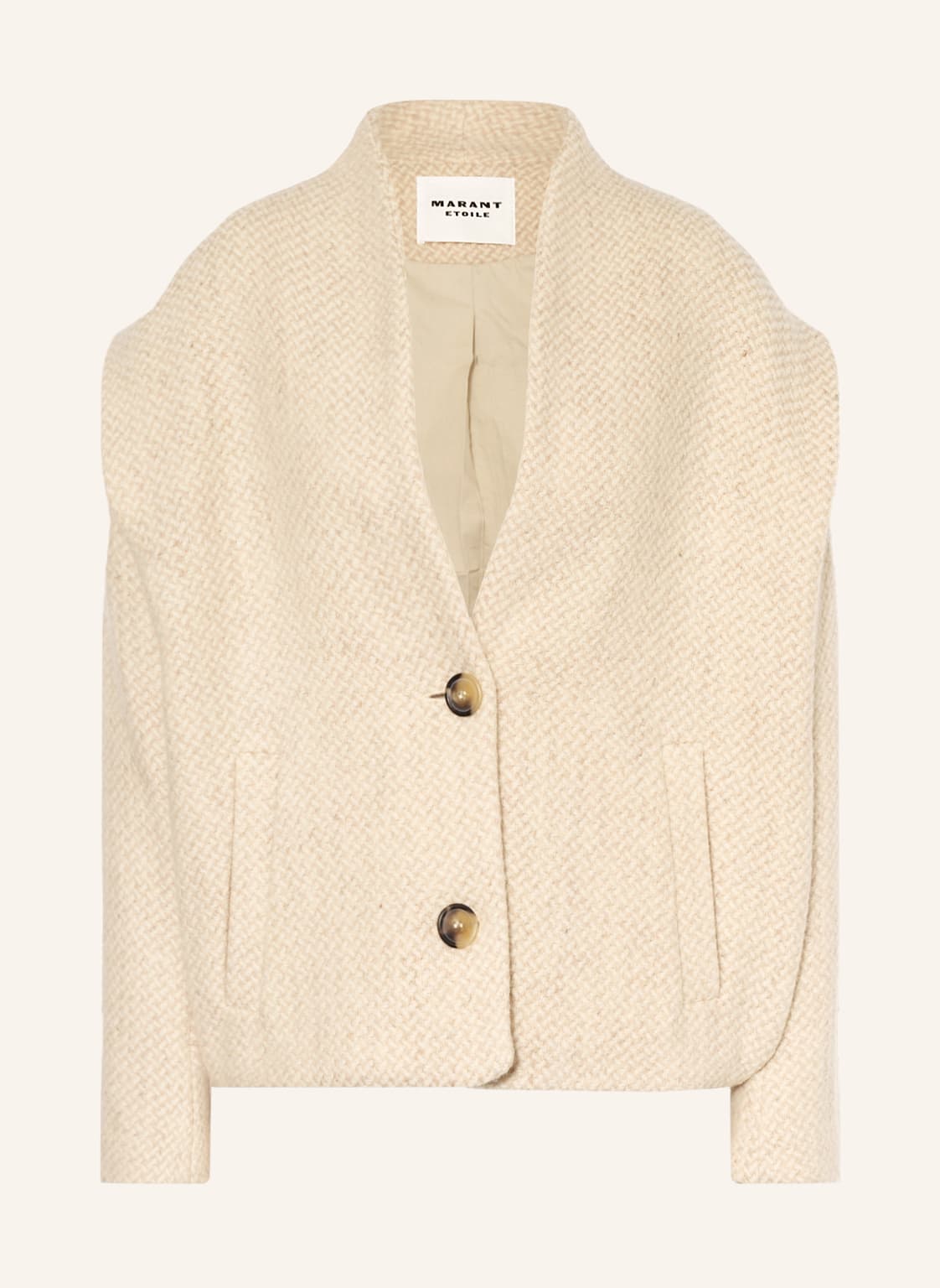 Image of Isabel Marant Étoile Jacke Drogo beige