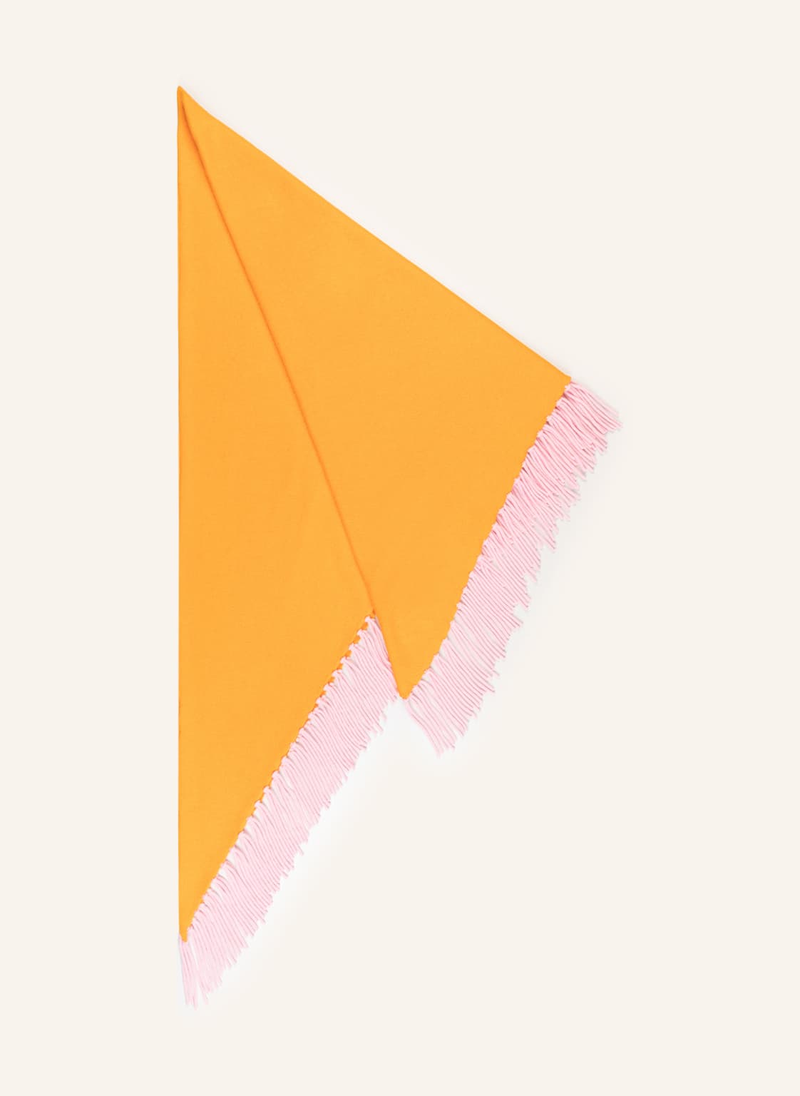 Image of Herzen's Angelegenheit Schal Mit Cashmere orange