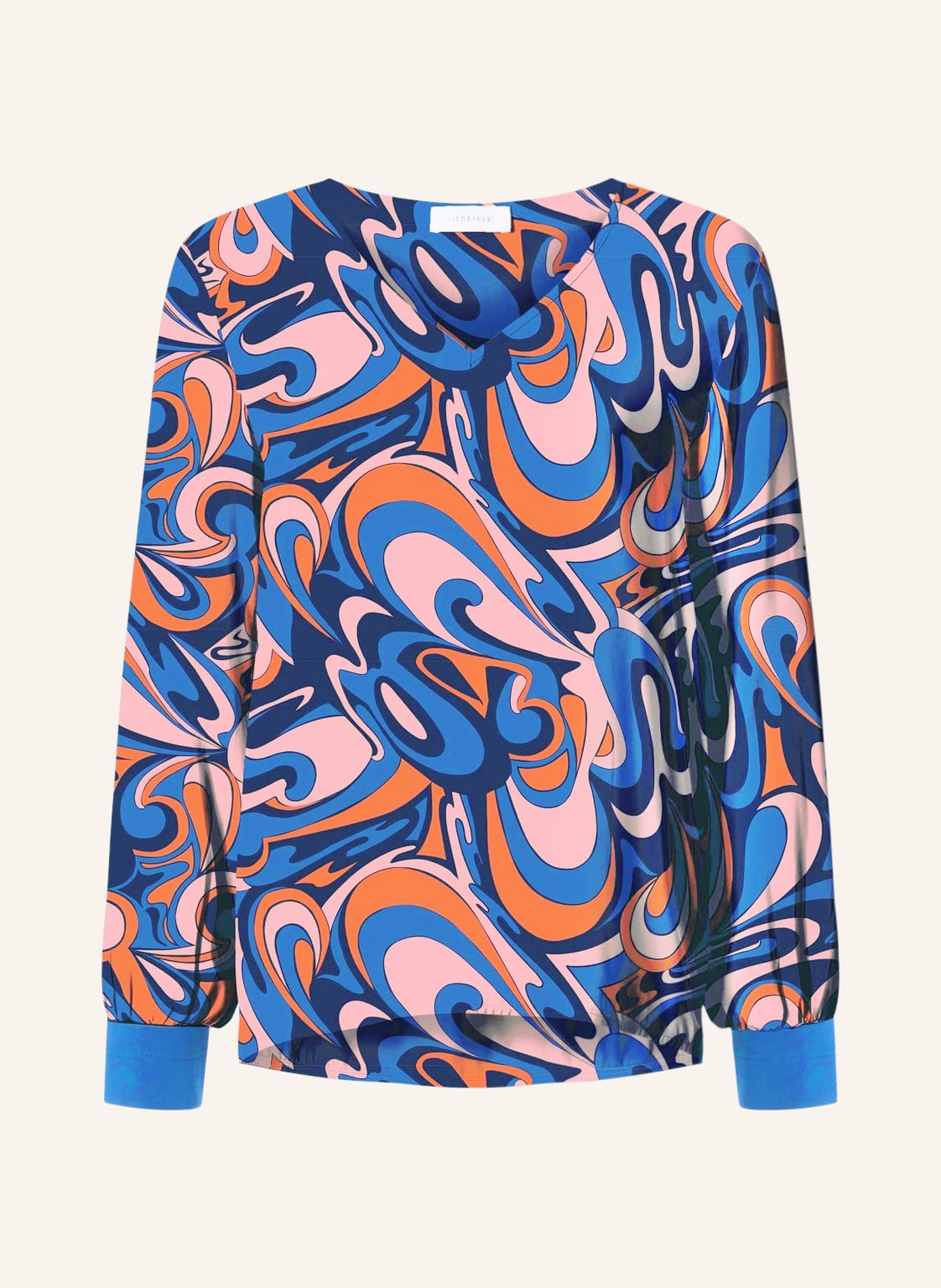 Image of Rich&Royal Blusenshirt blau