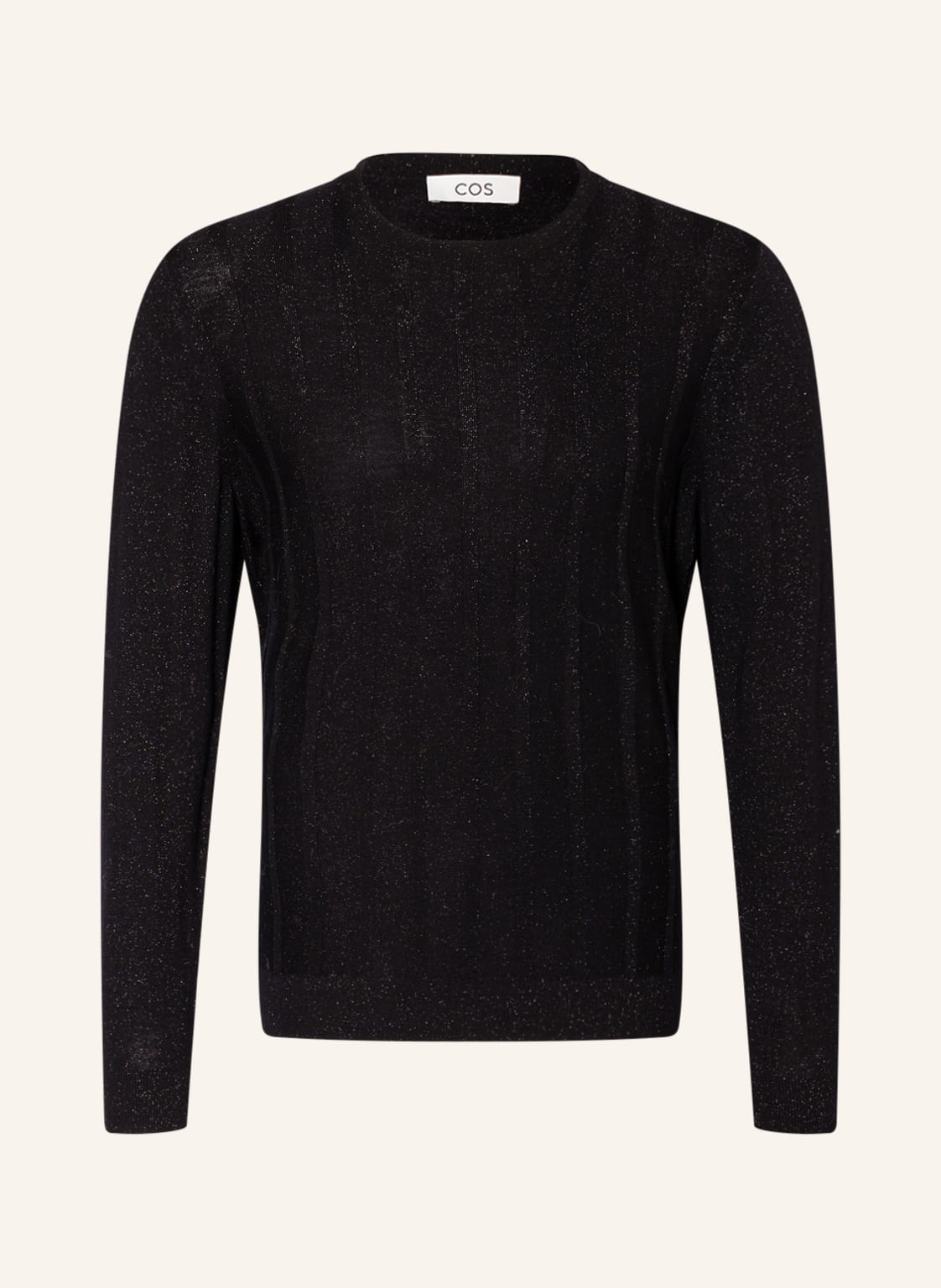 Image of Cos Pullover Mit Glitzergarn schwarz
