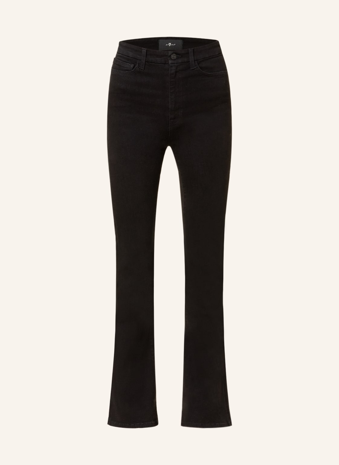 Image of 7 For All Mankind Bootcut Jeans schwarz