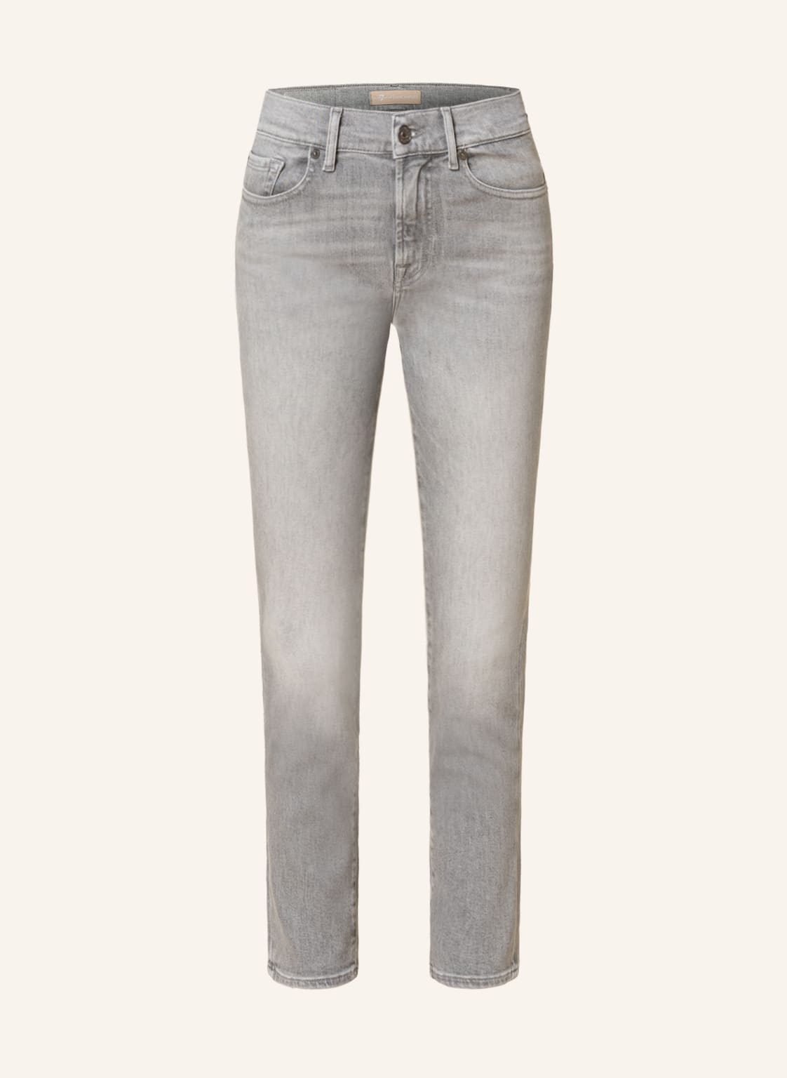 Image of 7 For All Mankind Skinny Jeans Roxanne grau