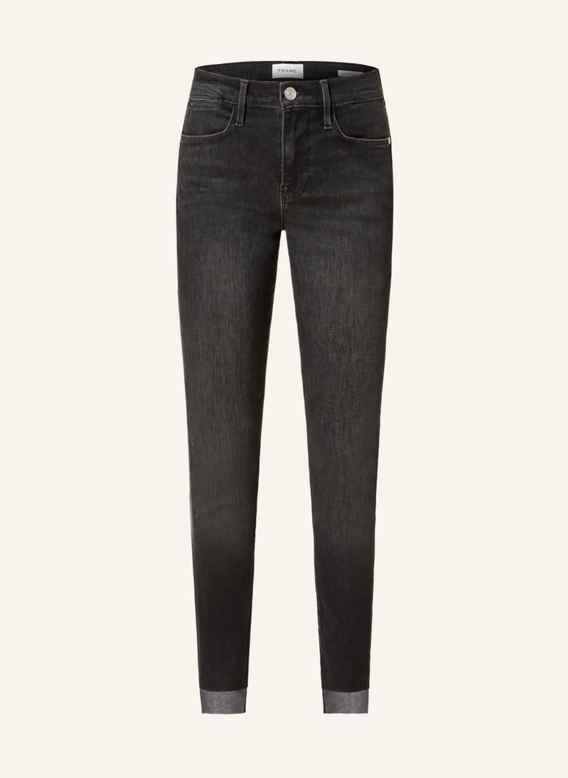 Image of Frame Denim Skinny Jeans Le High Skinny grau