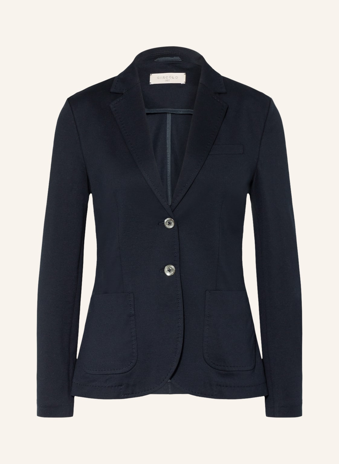 Image of Circolo 1901 Piqué-Blazer blau