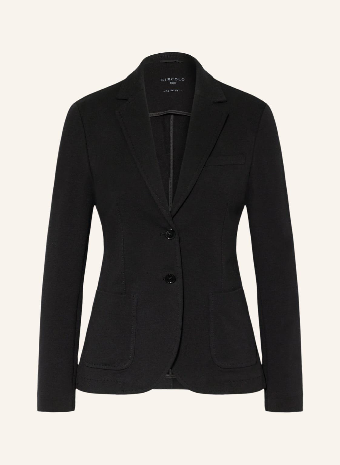 Image of Circolo 1901 Jerseyblazer schwarz