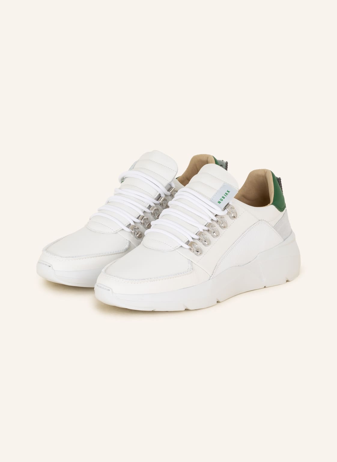 Image of Nubikk Sneaker Roque Roman weiss