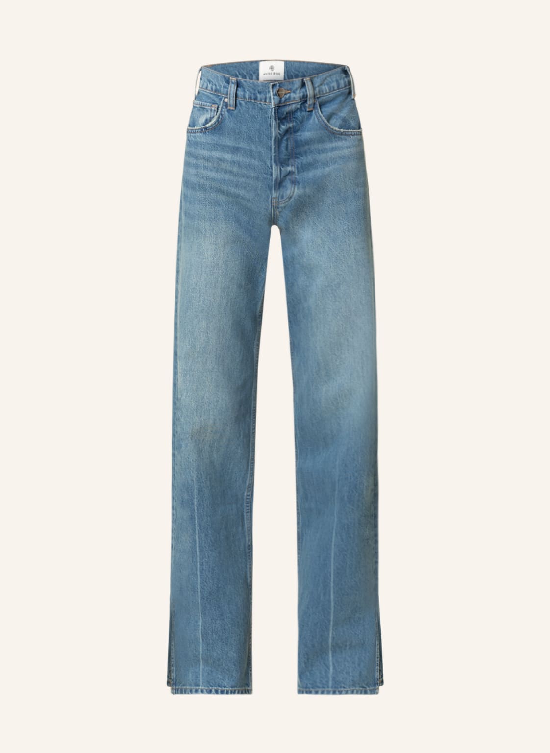 Image of Anine Bing Straight Jeans Roy blau
