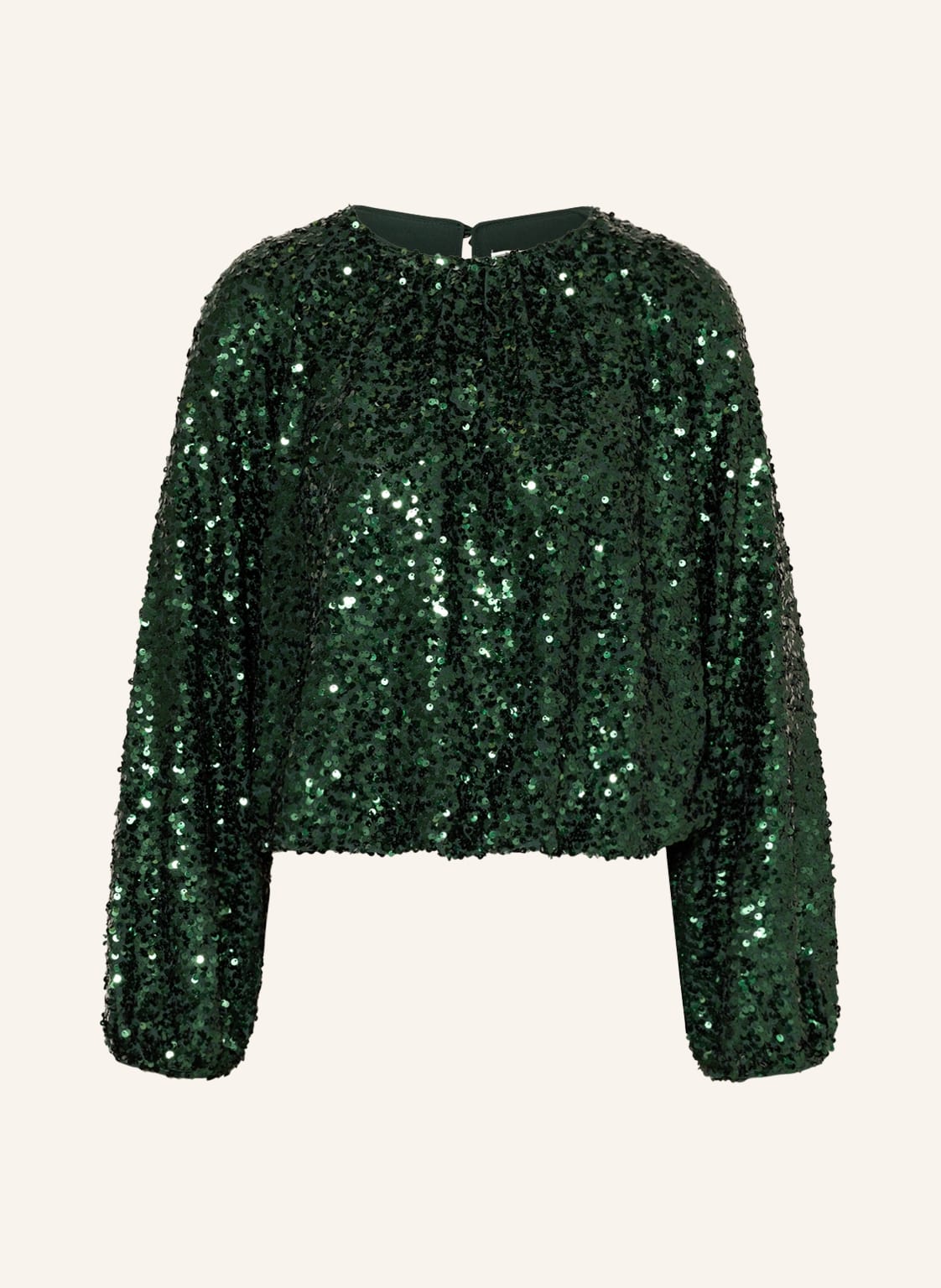 Image of Neo Noir Blusenshirt Iris Mit Pailletten gruen