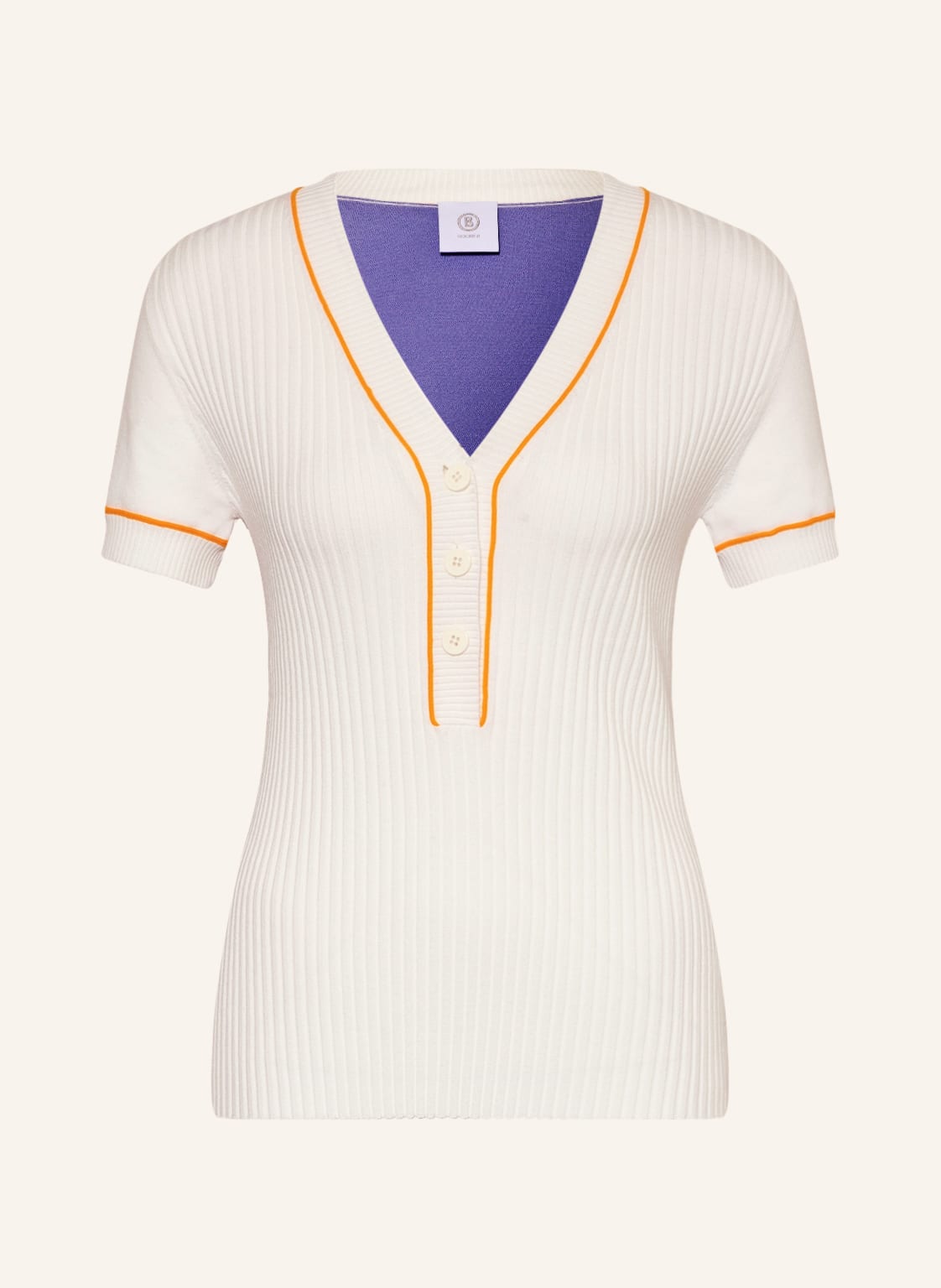 Image of Bogner Strickshirt Amber weiss