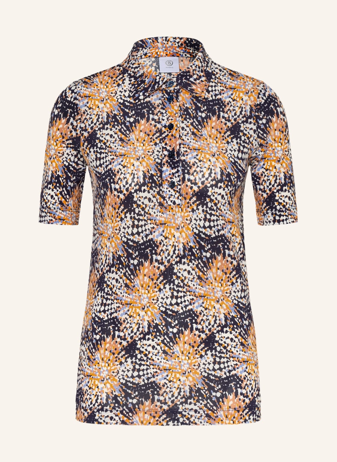 Image of Bogner Jersey-Poloshirt Alina gelb