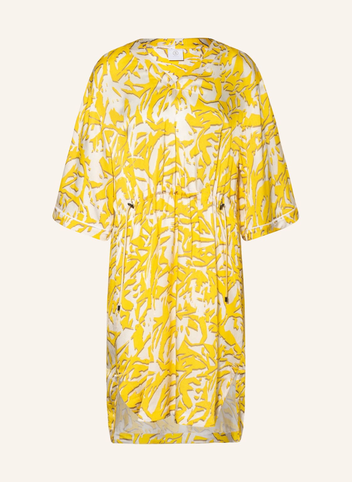 Image of Bogner Kleid Tecla Mit 3/4-Arm gelb