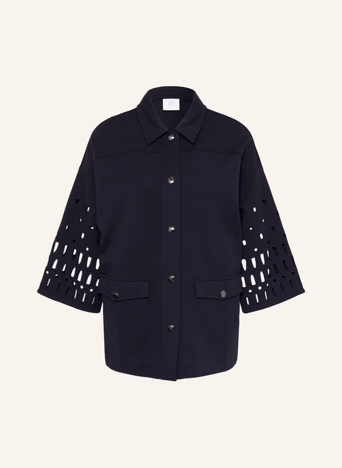 Image of Bogner Jerseyjacke Reggie Mit 3/4-Arm blau