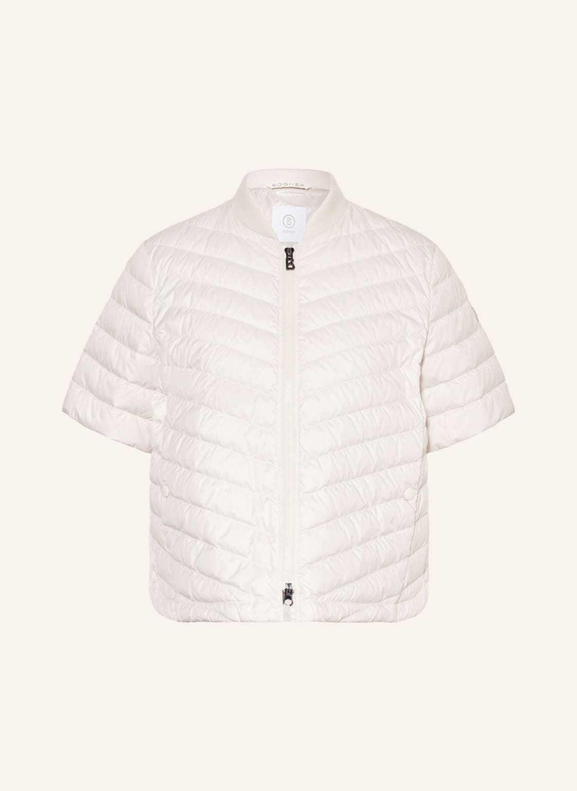 Image of Bogner Daunenjacke Filin Im Materialmix beige