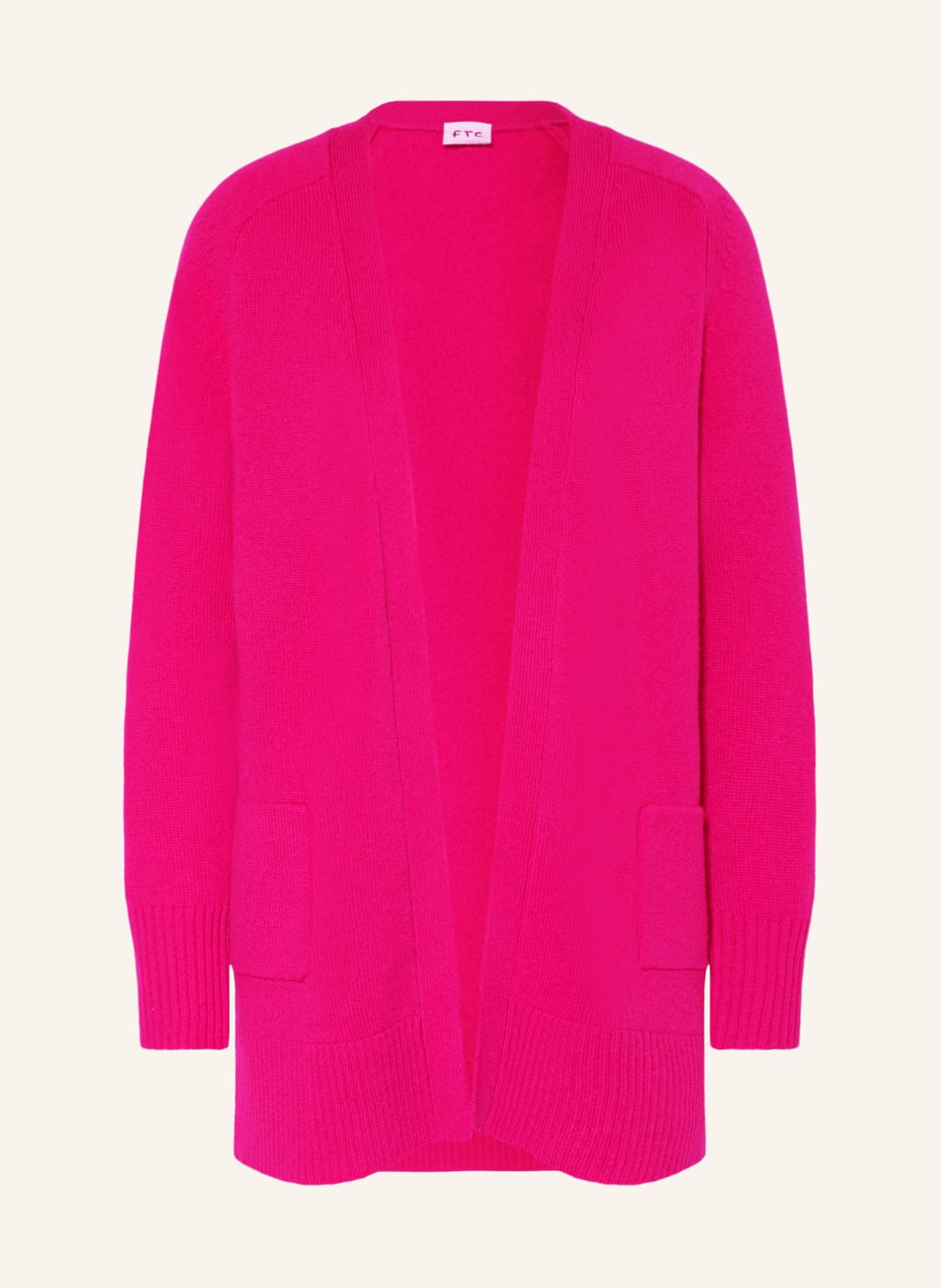 Image of Ftc Cashmere Strickhülle Aus Cashmere pink