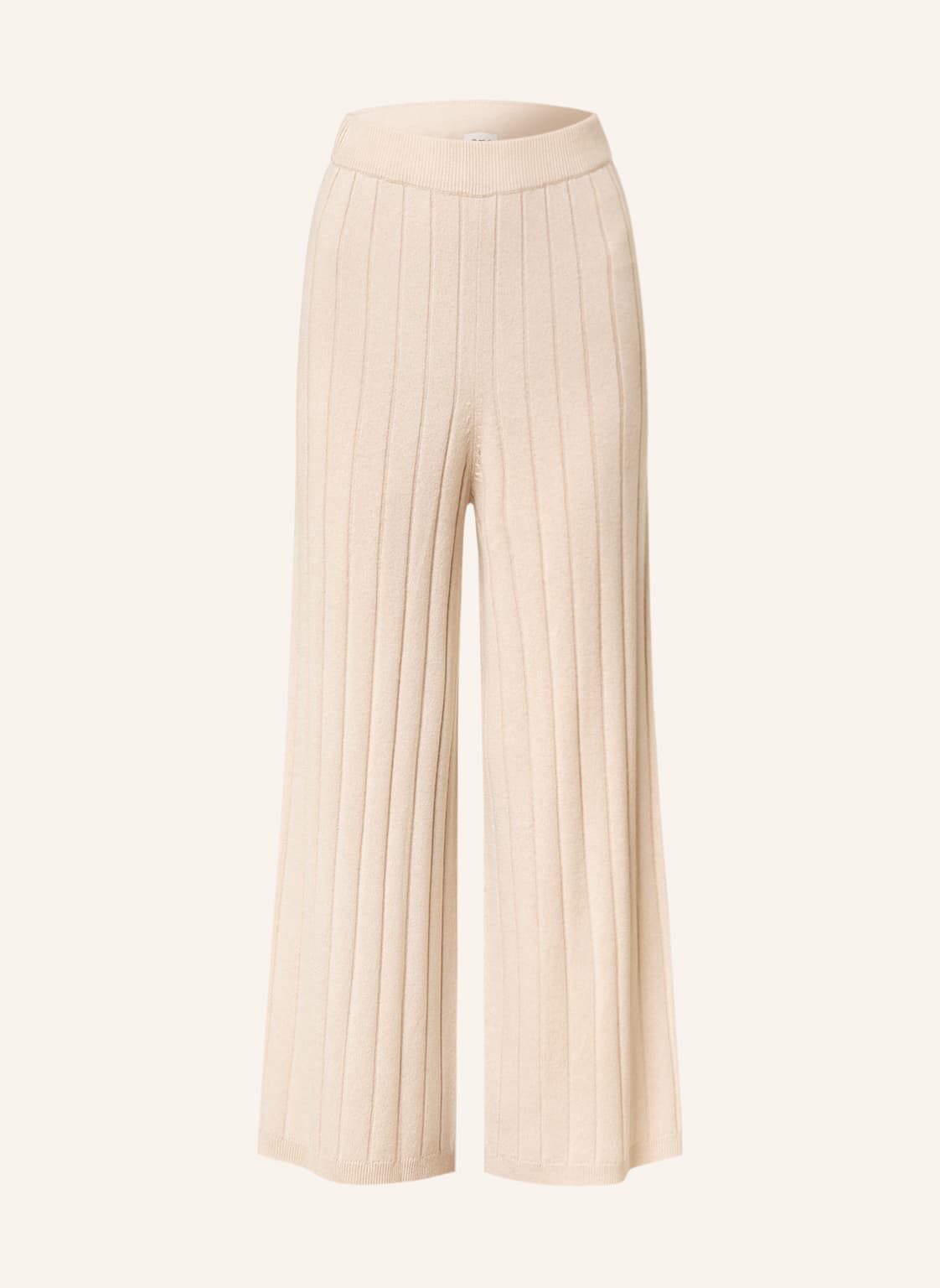 Image of Ftc Cashmere Strick-Culotte Mit Cashmere beige