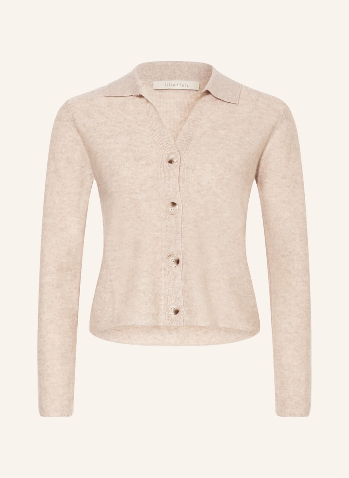 Image of Lilienfels Strickjacke Mit Cashmere beige