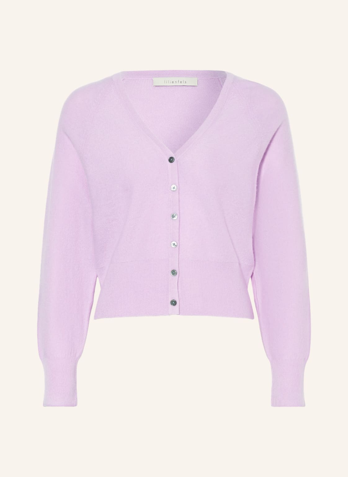 Image of Lilienfels Strickjacke Aus Cashmere violett
