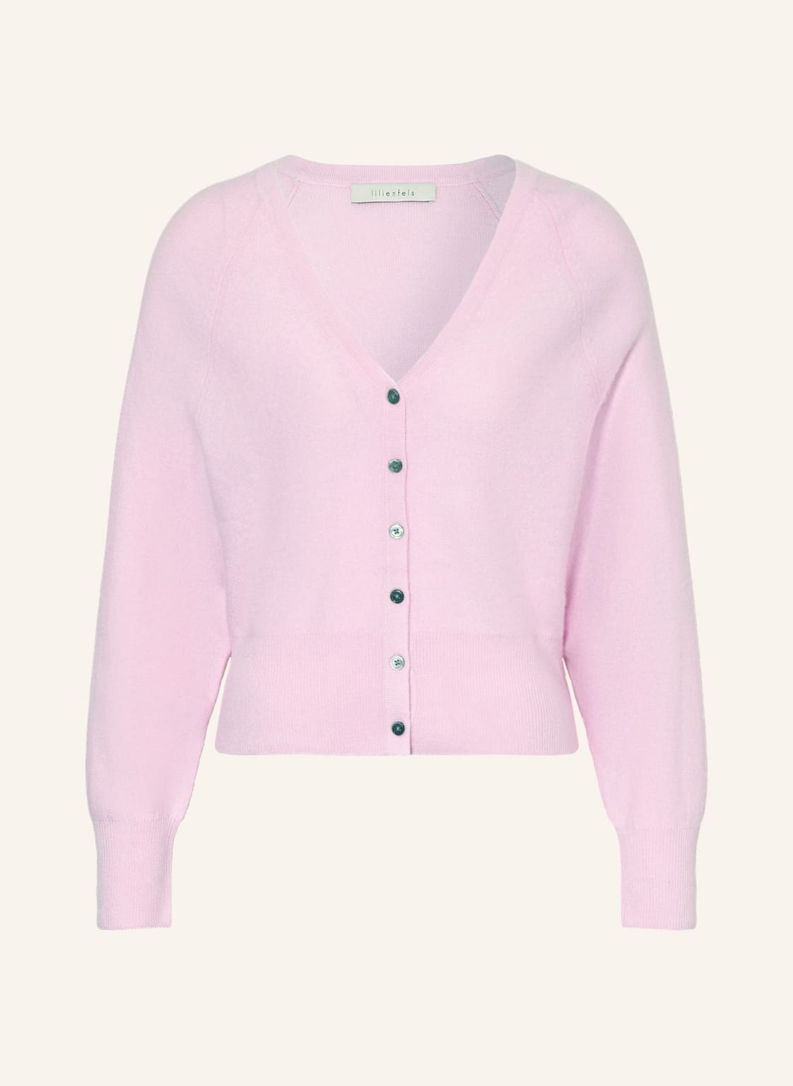 Image of Lilienfels Strickjacke Aus Cashmere rosa
