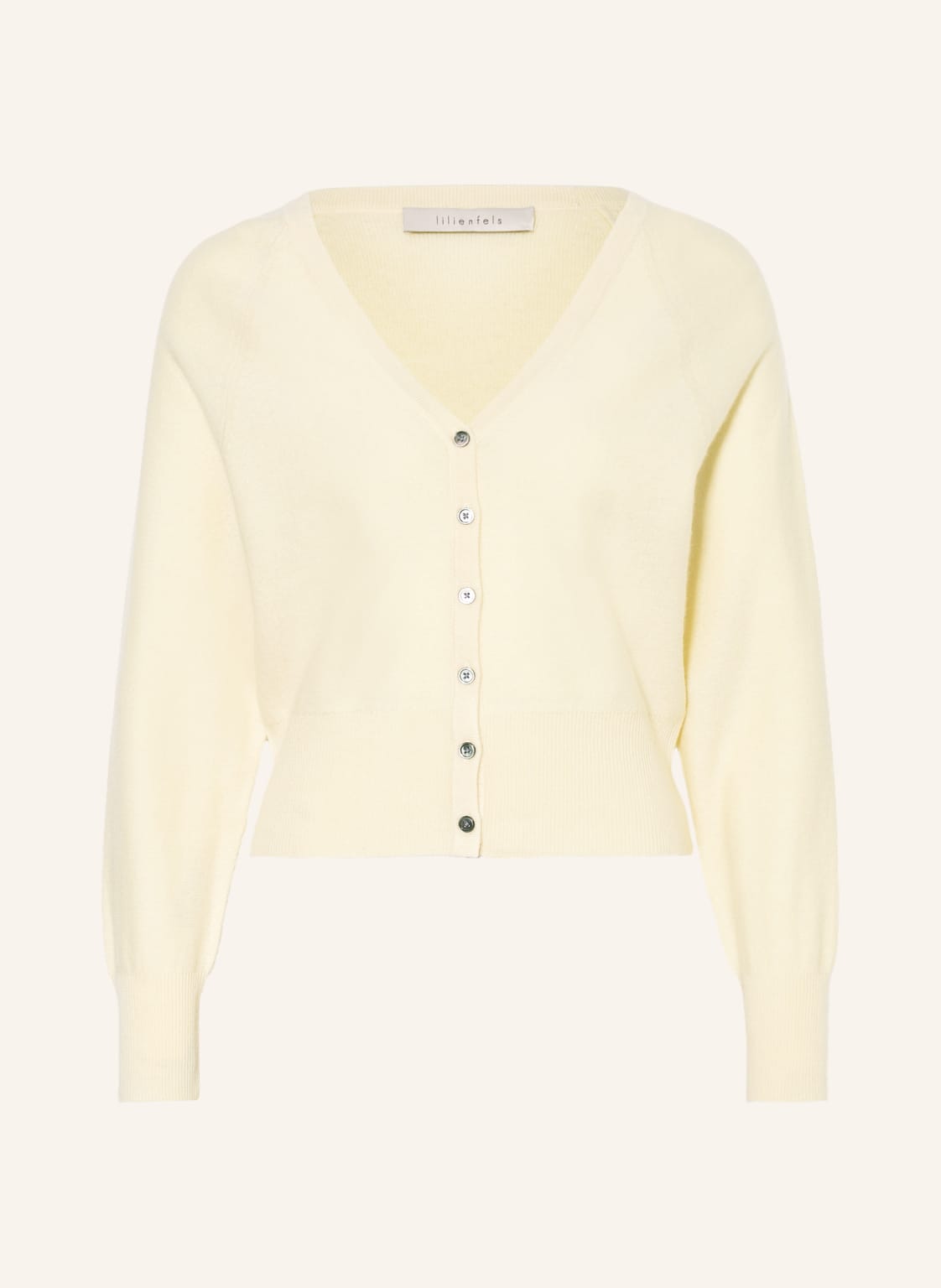 Image of Lilienfels Strickjacke Aus Cashmere gelb