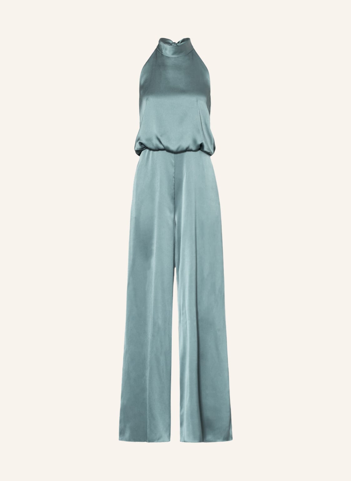 Image of V By Vera Mont Satin-Jumpsuit gruen