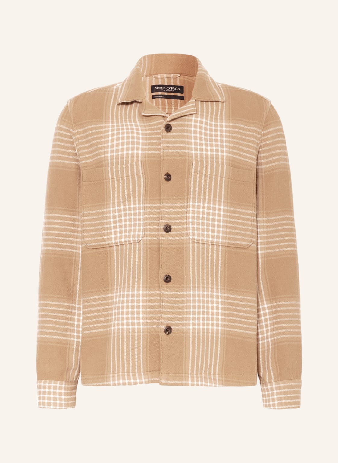 Image of Marc O'polo Overshirt braun