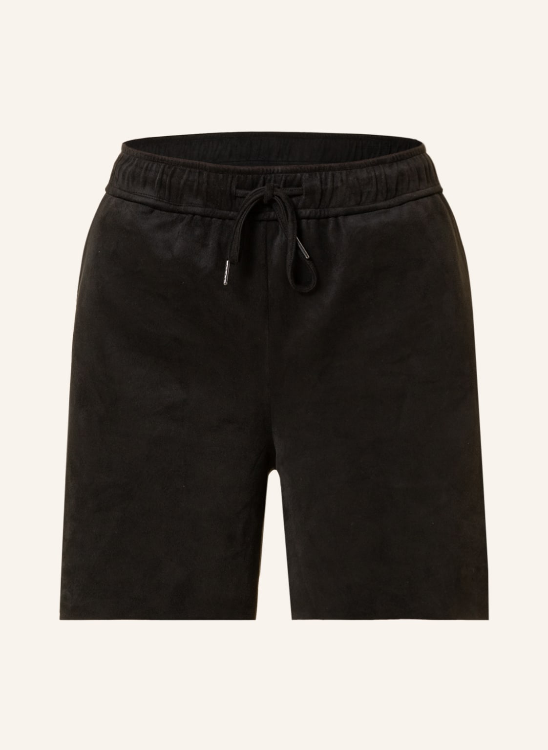 Image of Juvia Shorts Elfi In Lederoptik schwarz