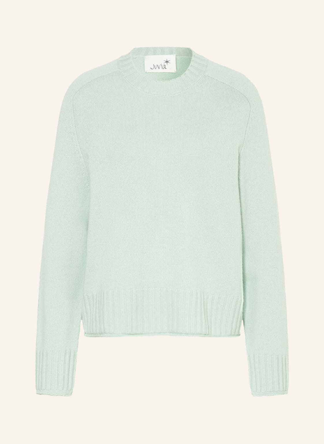 Image of Juvia Cashmere-Pullover Elani Pure gruen